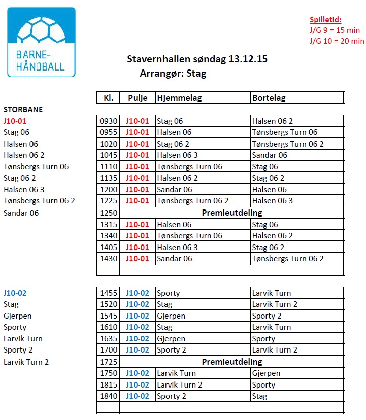 STAG Turnering Stavernhallen J10 2015-12-13